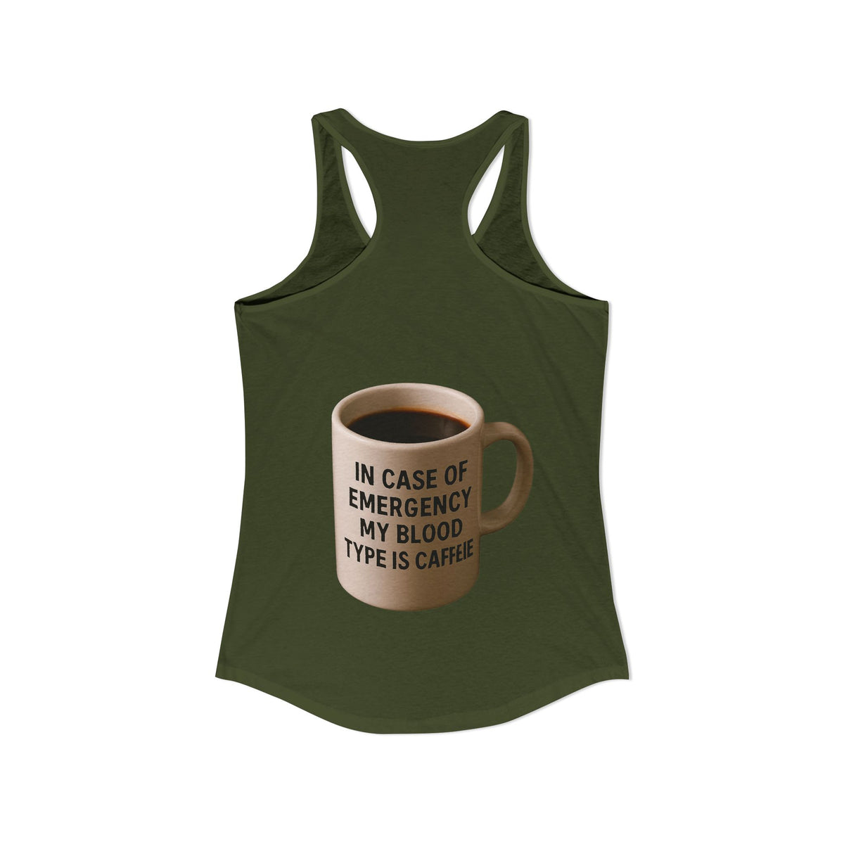 Blood Type Women's Racerback Tank