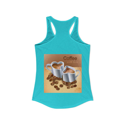 Coffee With Love Women's Racerback Tank