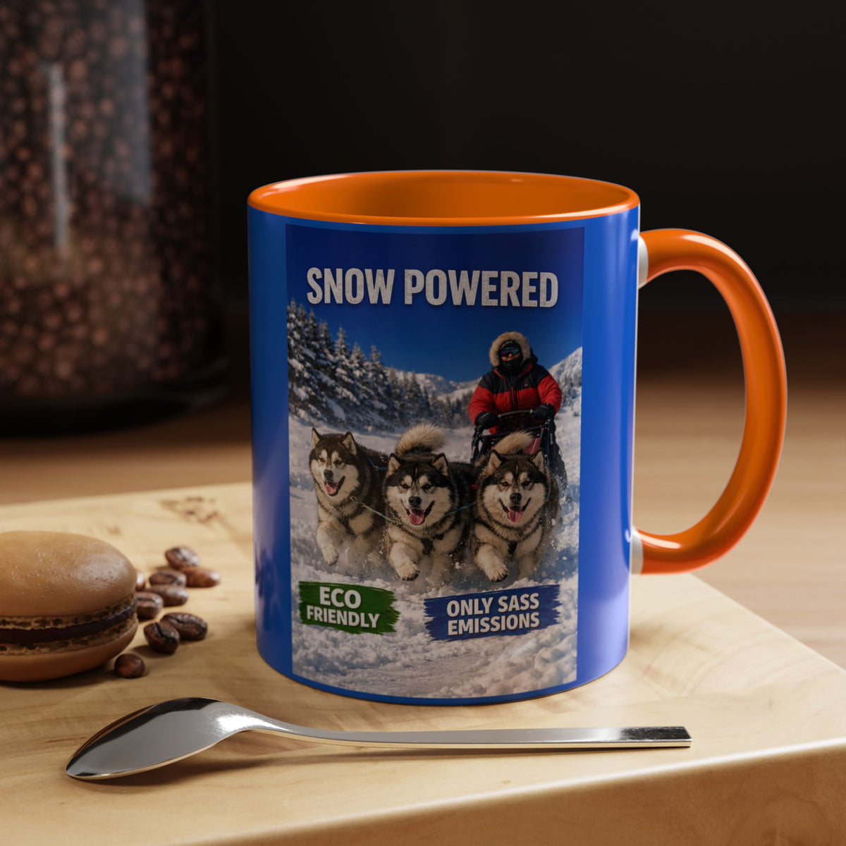 Snow Powered 2-Tone Coffee Mug