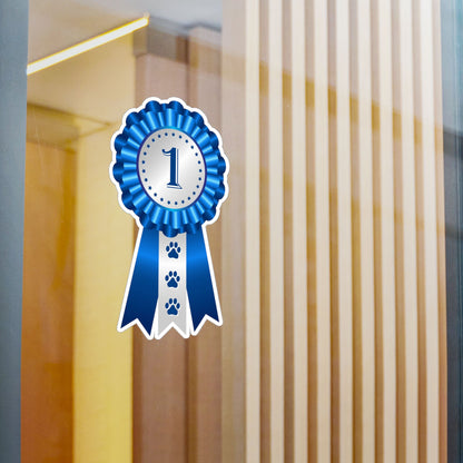 Show Ribbon Vinyl Decal
