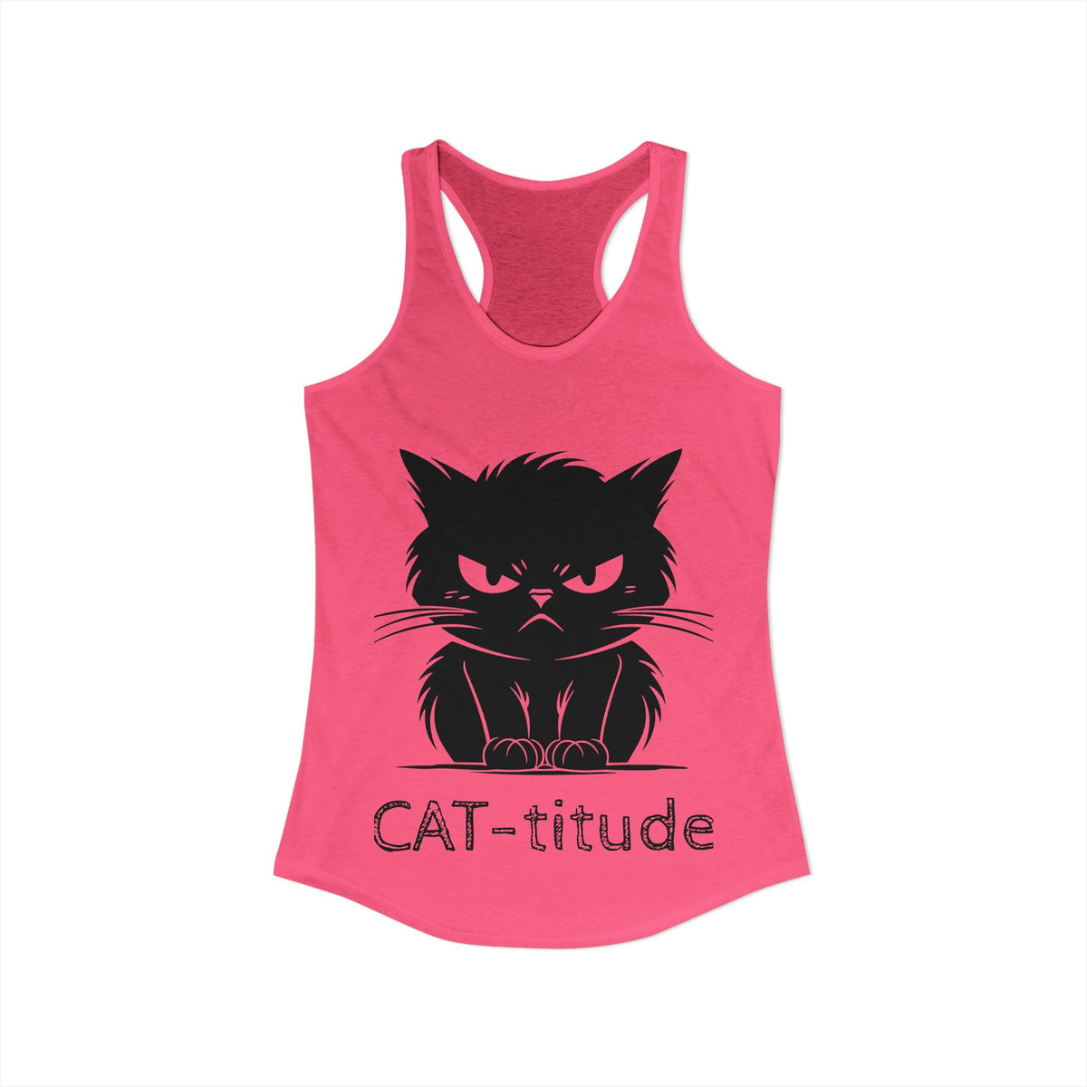 CAT-titude Women's Racerback Tank