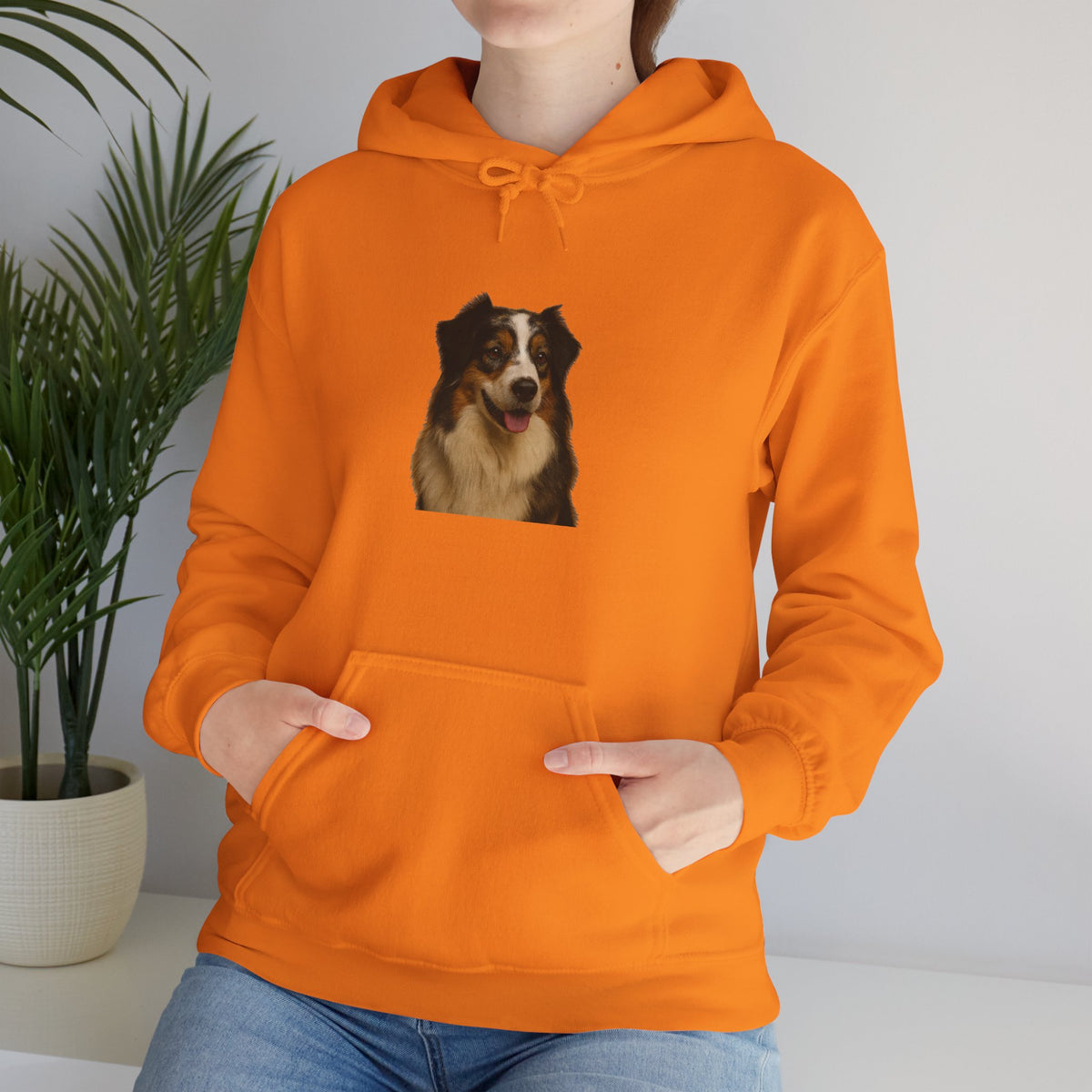 Aussie Head Unisex Hoodie