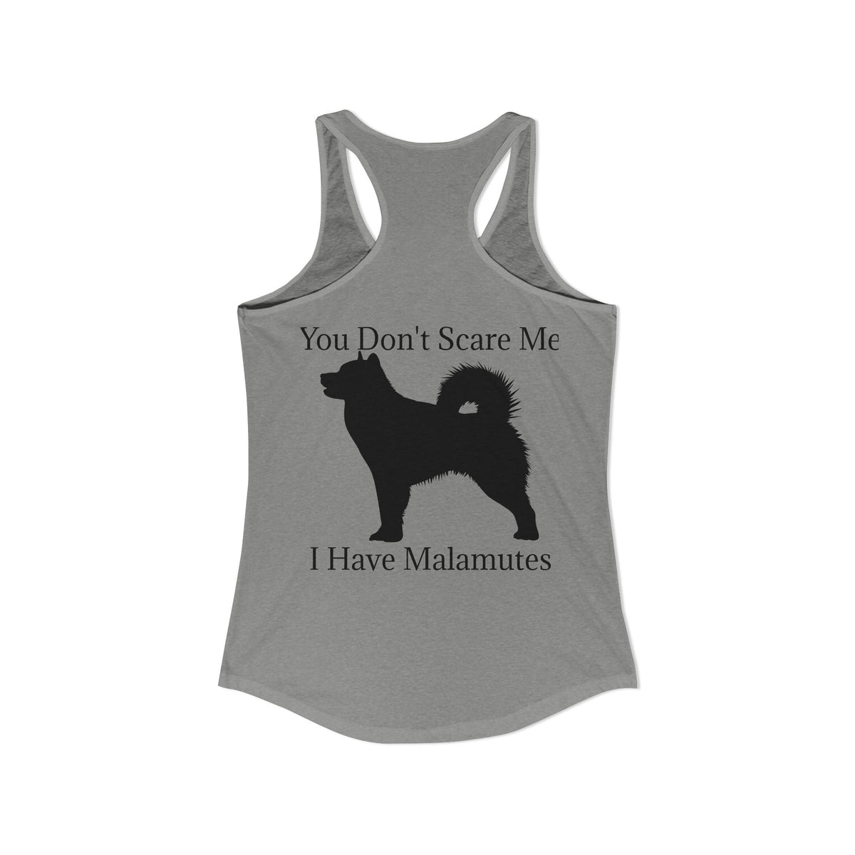 You Don't Scare Me Women's Racerback Tank