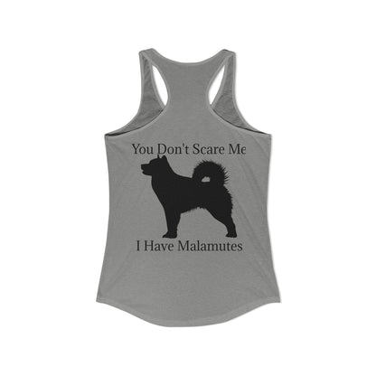 You Don't Scare Me Women's Racerback Tank