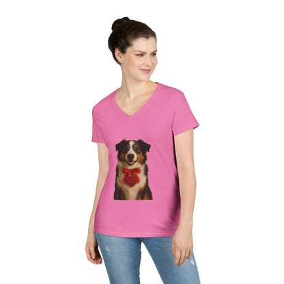 Cupid's Companion Aussie Women's V-Neck Tee