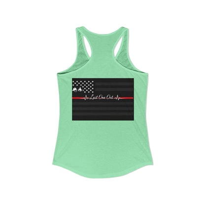 Thin Red Line Women's Racerback Tank