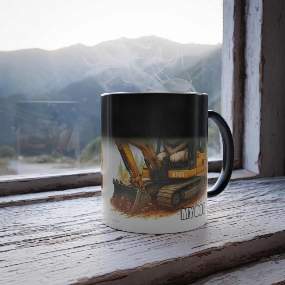 Digmaster 2000 Color Changing Mug