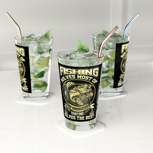 Problem Solving Drinking Glass