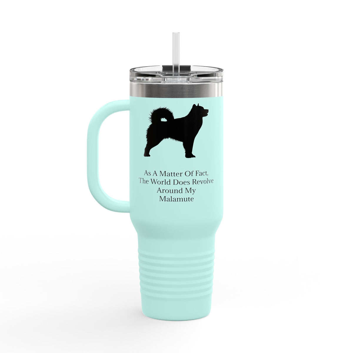 Matter Of Fact Malamute Insulated Travel Mug