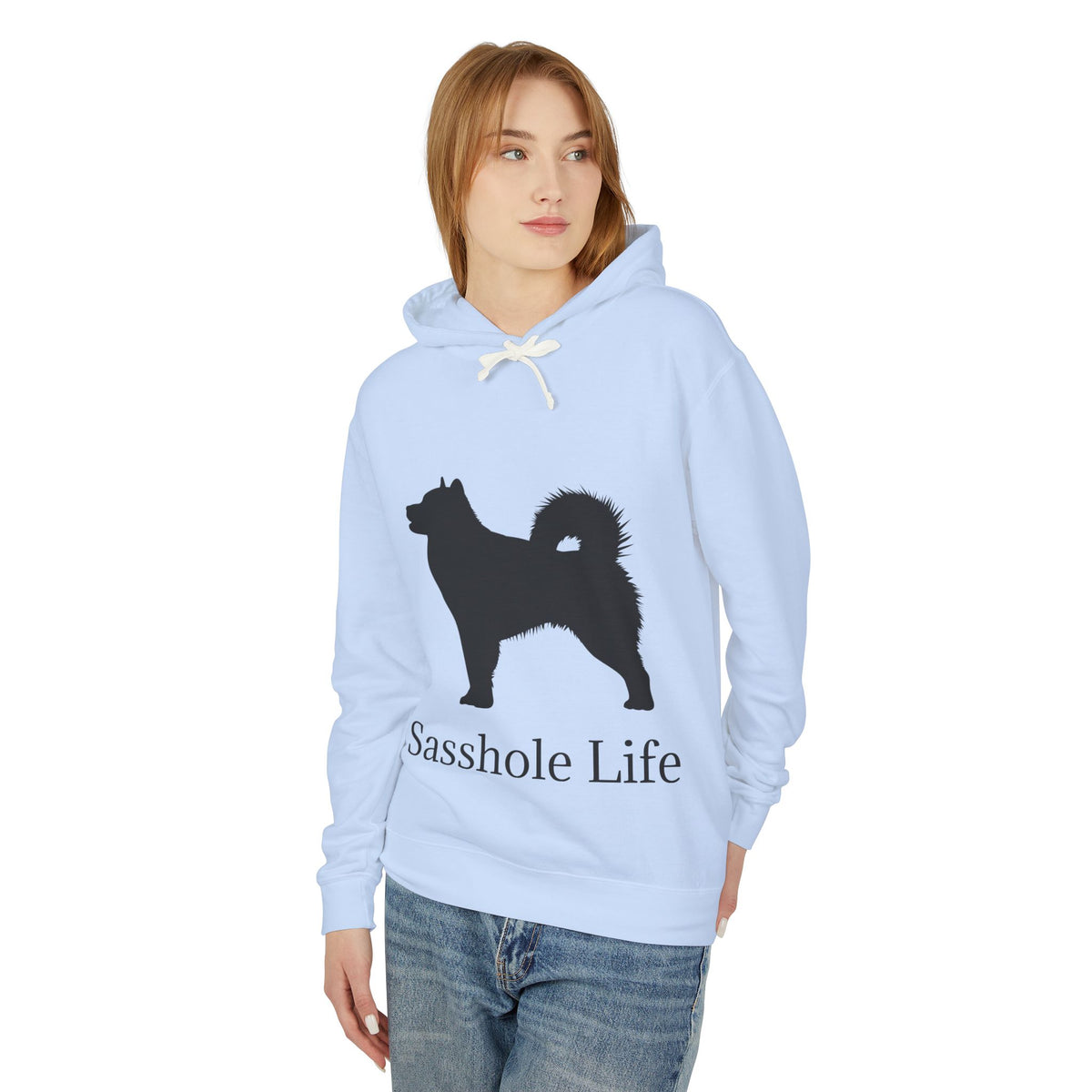 Sasshole Life Unisex Lightweight Hoodie