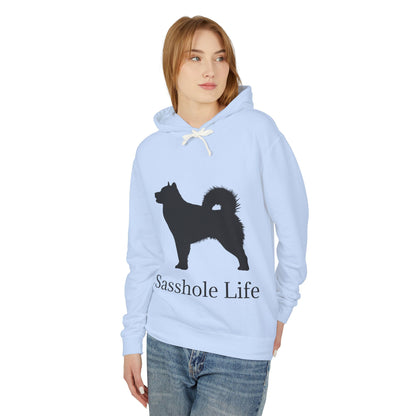 Sasshole Life Unisex Lightweight Hoodie