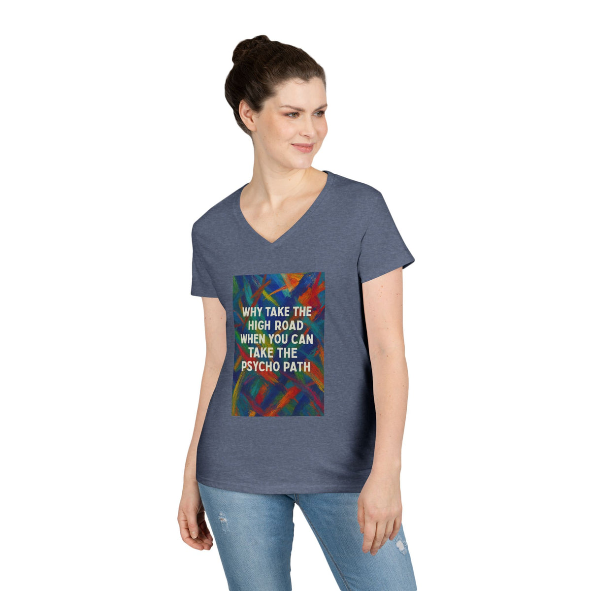 Psycho Path Women's V-Neck Tee