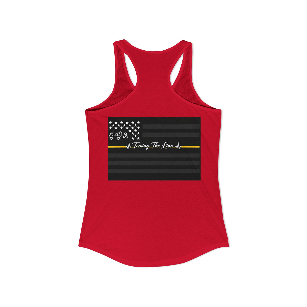 Thin Yellow Line Women's Racerback Tank
