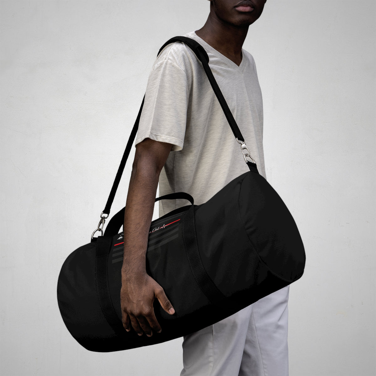 Thin Red Line Duffel Bag