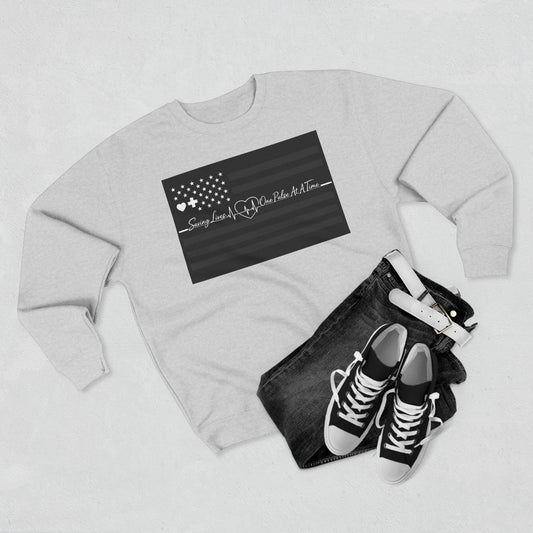 Thin White Line Unisex Crewneck Sweatshirt