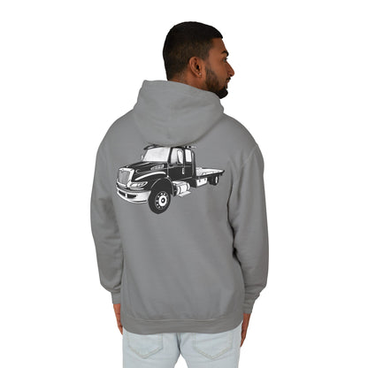 Flatbed Tow Truck Unisex Lightweight Hoodie