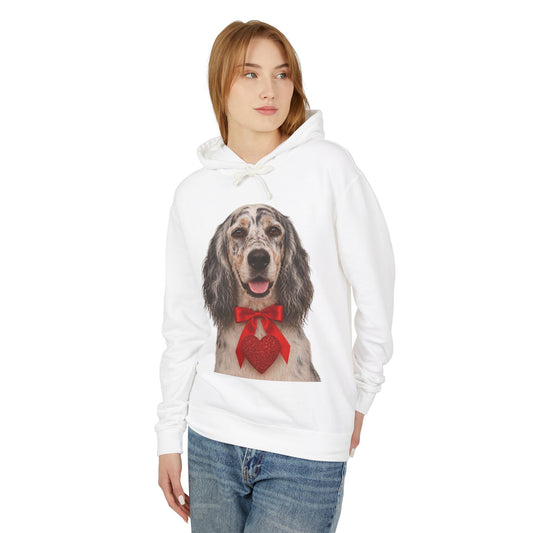 Cupid's Companion English Setter Unisex Lightweight Hoodie