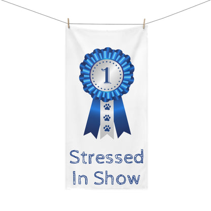 Stressed In Show Mink-Cotton  Beach Towel