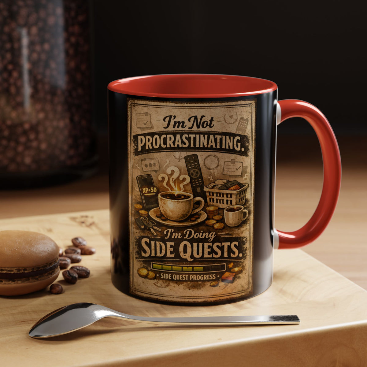 Procrastinating 2-Tone Coffee Mug
