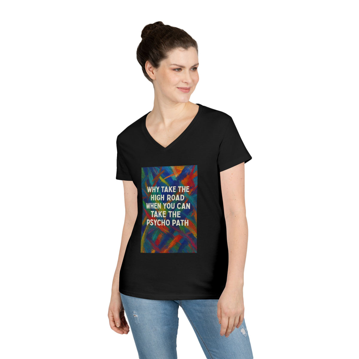 Psycho Path Women's V-Neck Tee