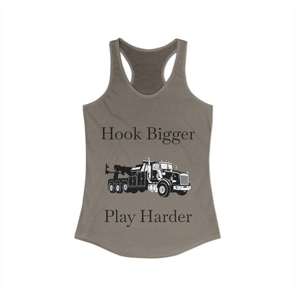 Hook Bigger Women's Racerback Tank