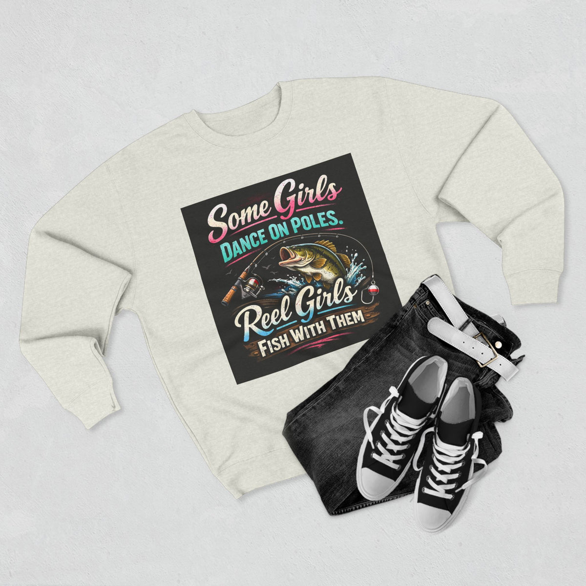 Reel Girls Unisex Crewneck Sweatshirt