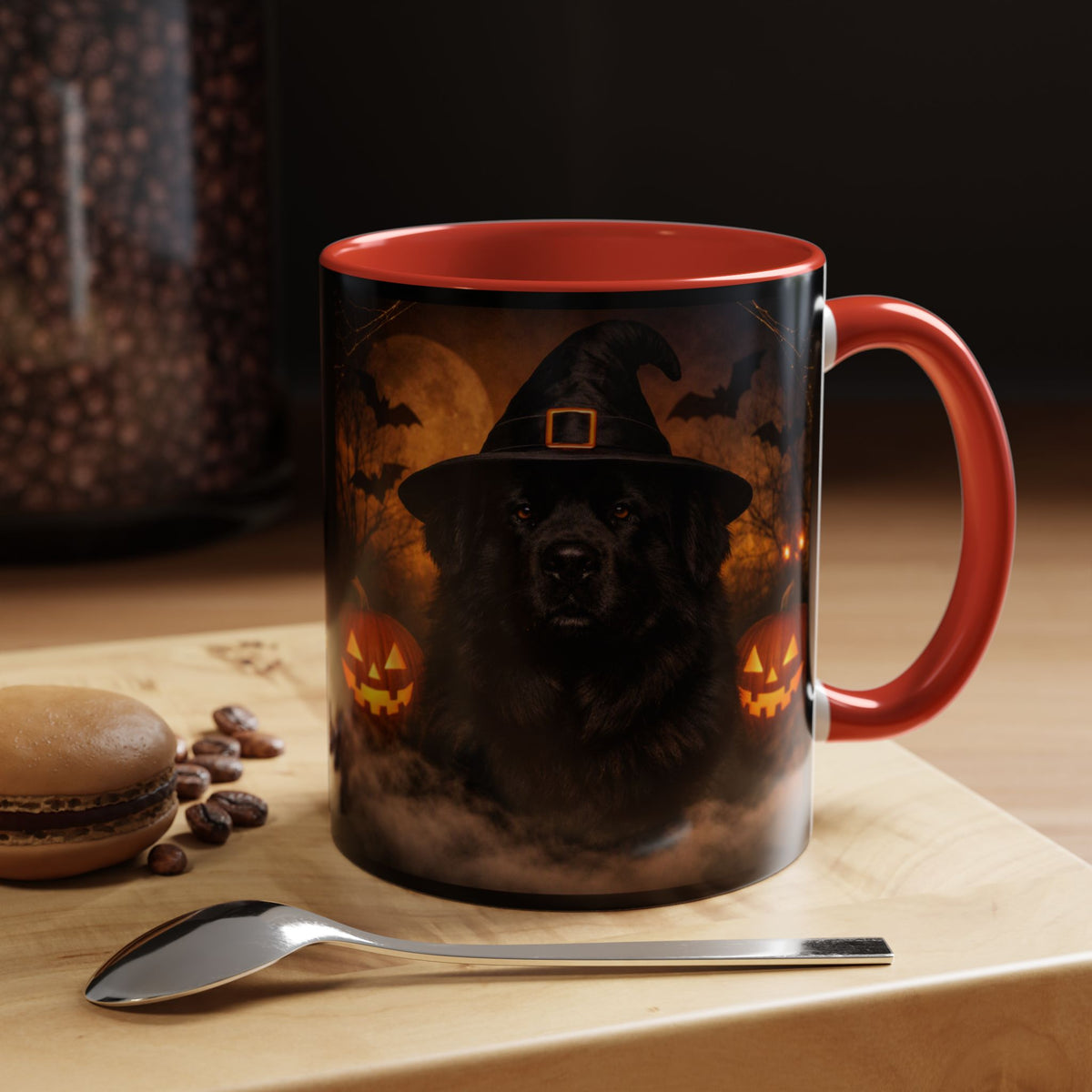 Witch Hat Pack Newfie 2-Tone Coffee Mug