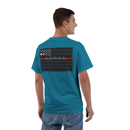 Thin Red Line Men's Short-Sleeve Crewneck Tee