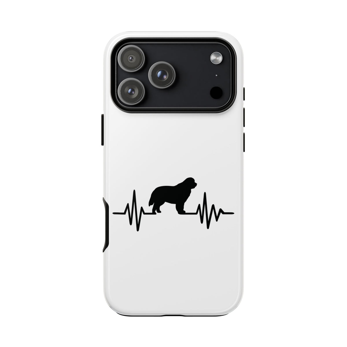My Heart Beats For Newfies iPhone Case
