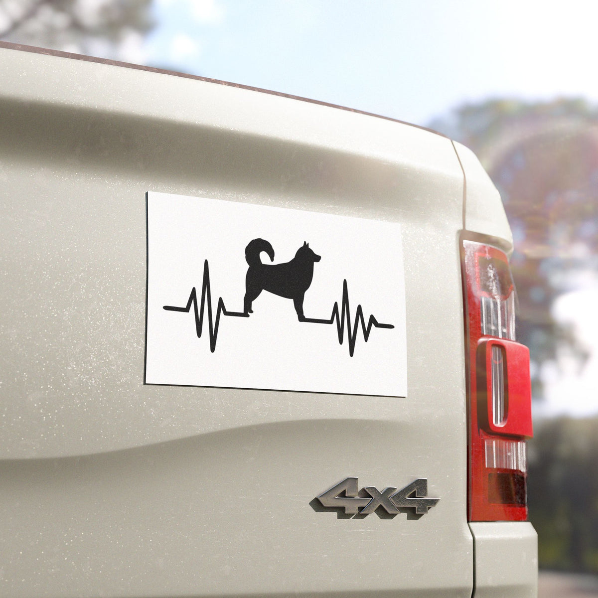 My Heart Beats For Malamutes Indoor/Outdoor Magnet