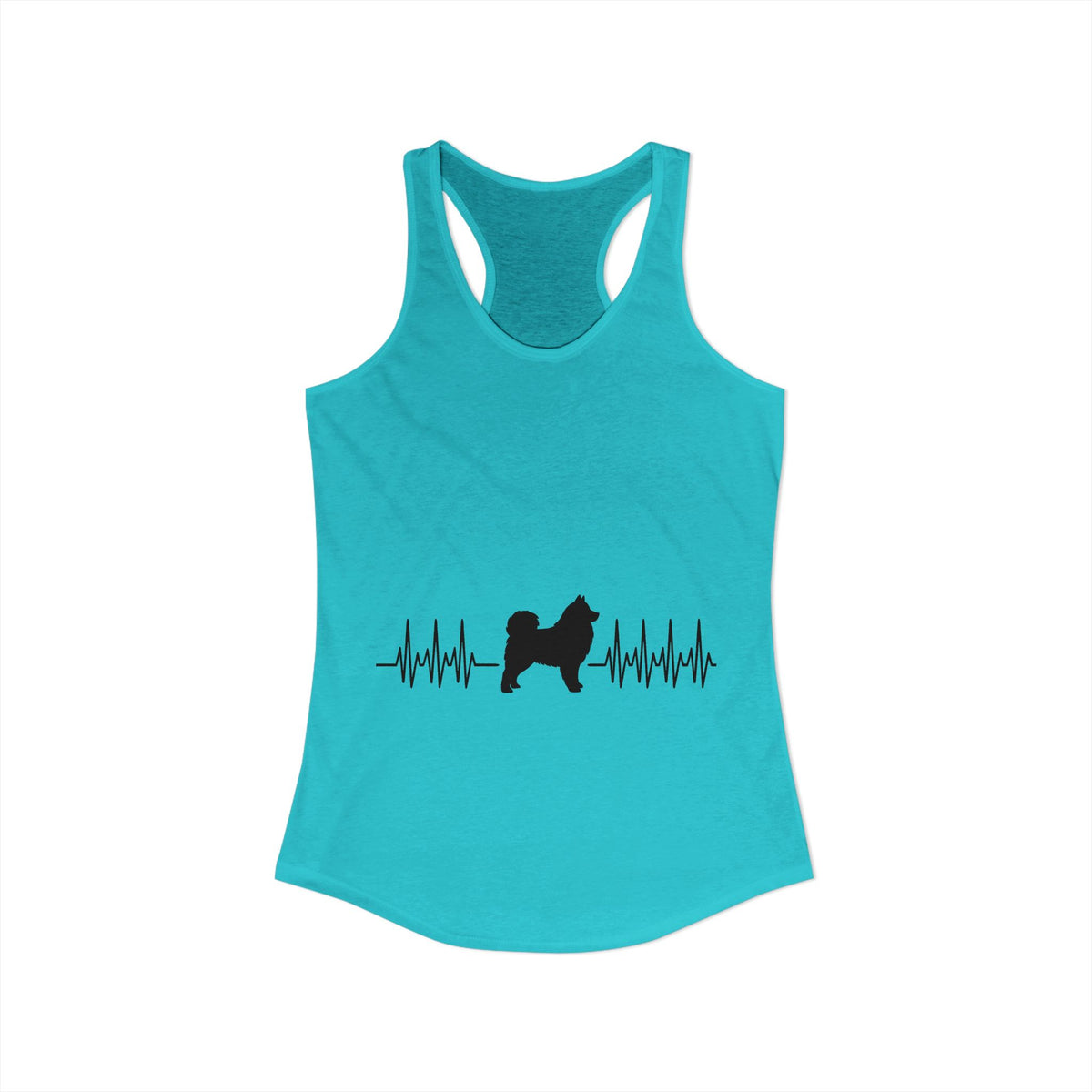 My Heart Beats For Samoyeds Women's Racerback Tank