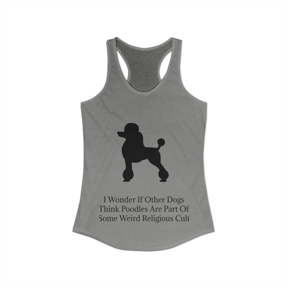 I Wonder Women's Racerback Tank
