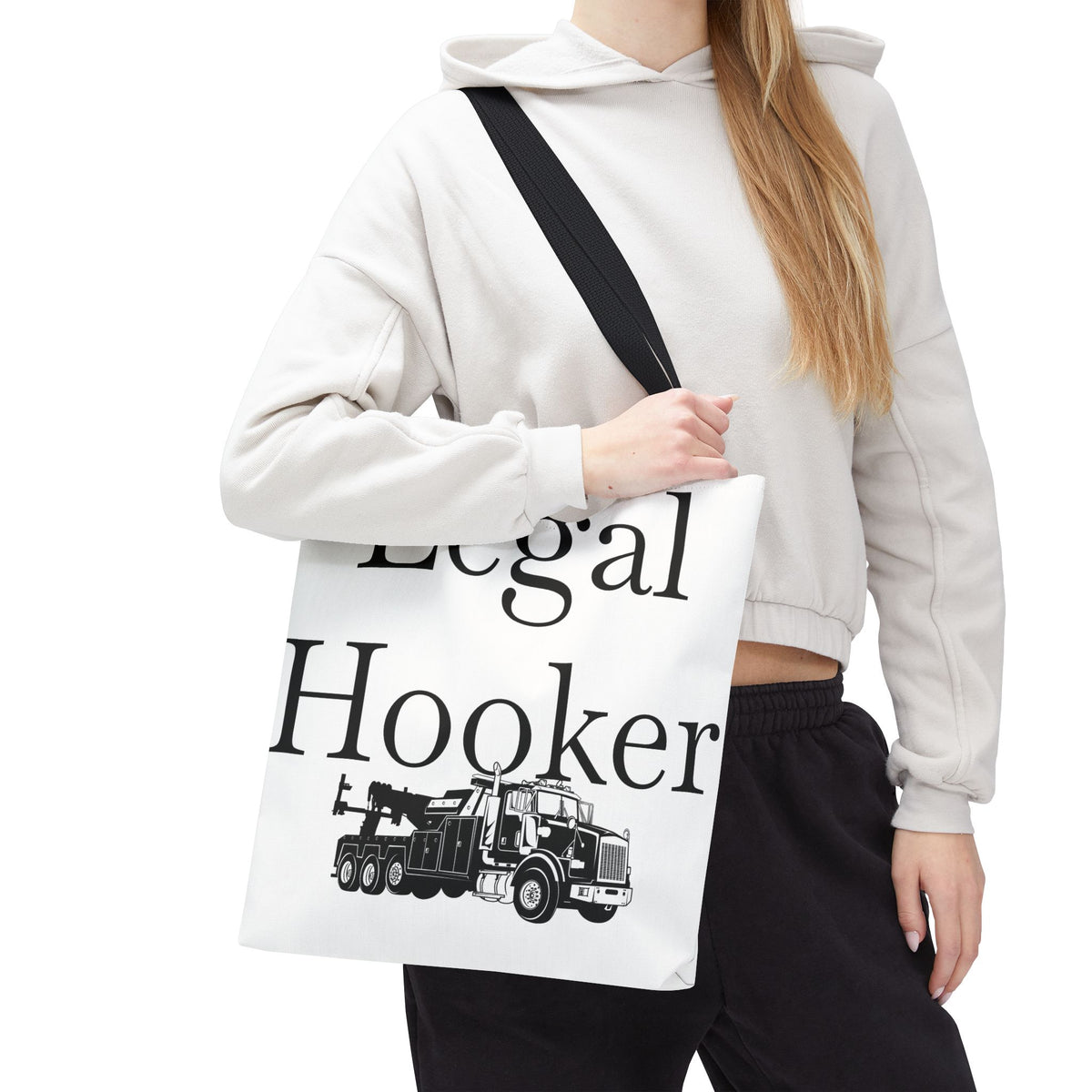 Legal H**ker Heavy Tow Truck Tote Bag