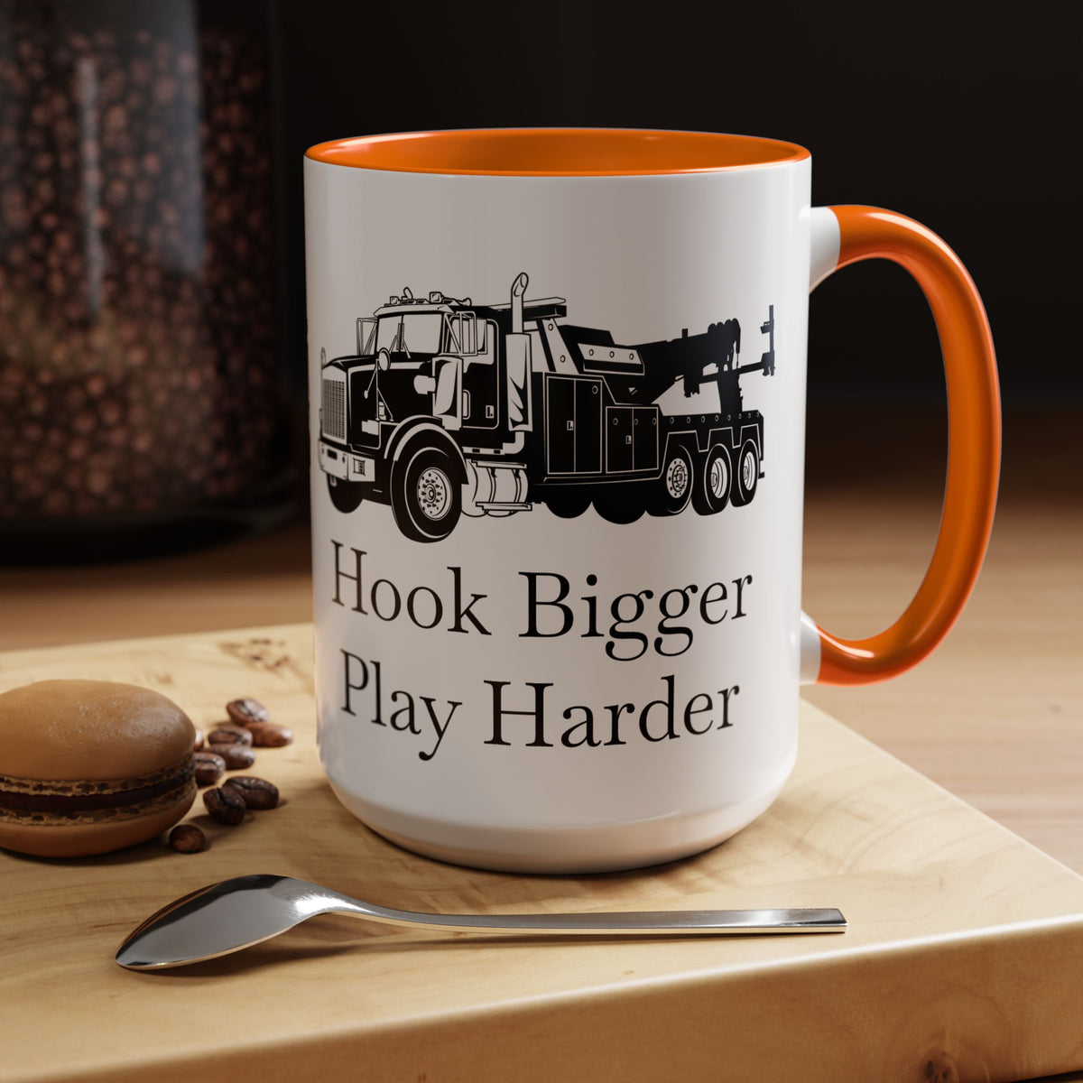 Hook Bigger 2-Tone Coffee Mug