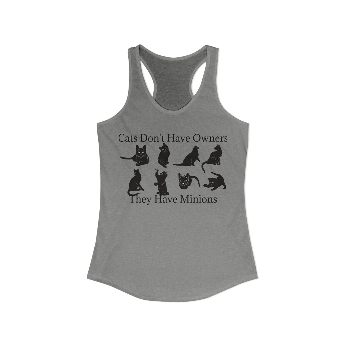 Cat Minions Women's Racerback Tank