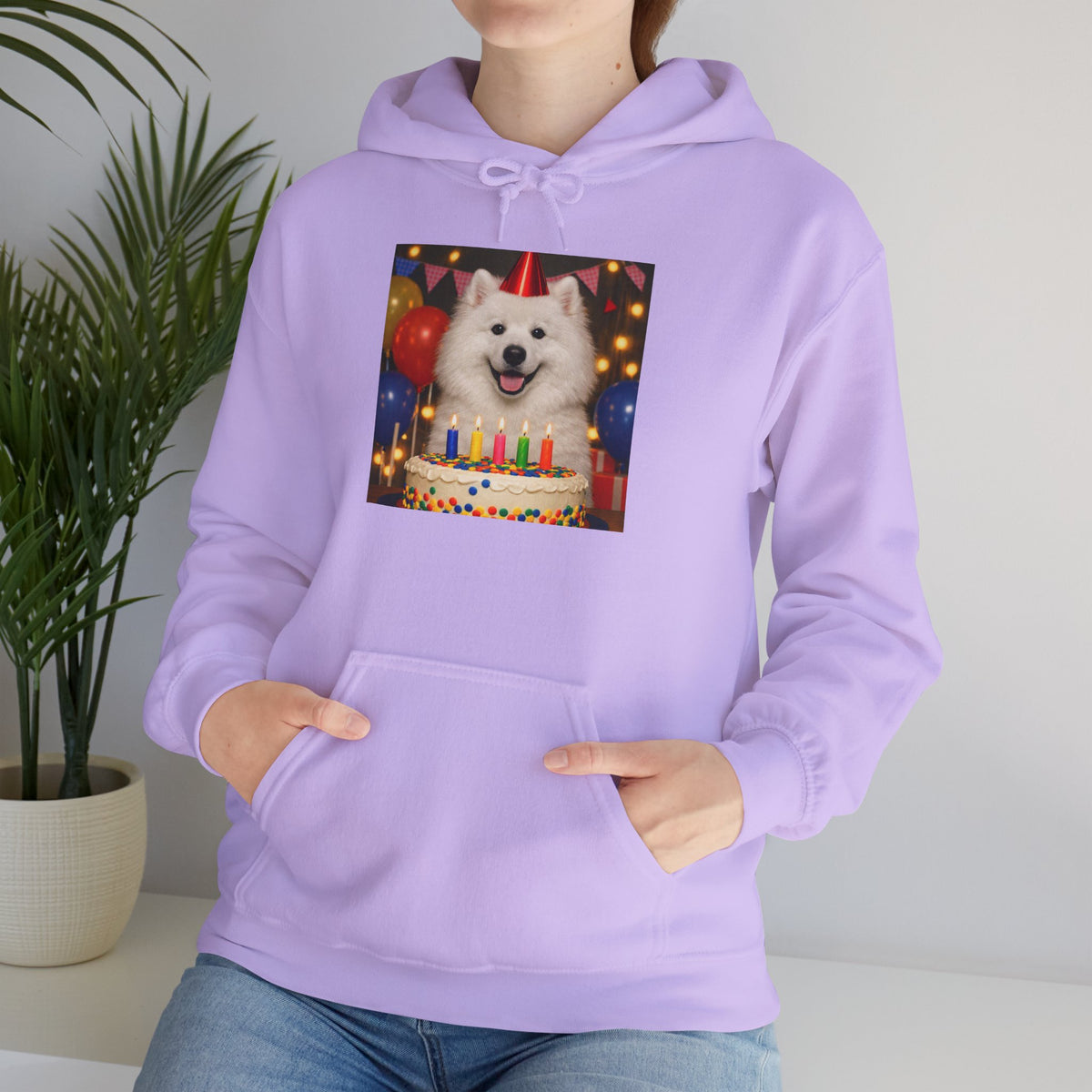 Birthday Buddy Samoyed Unisex Hoodie