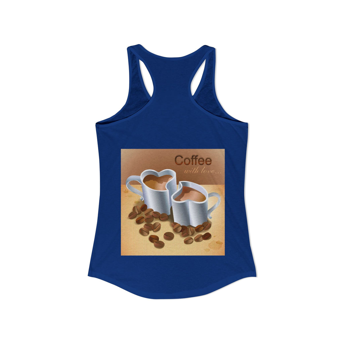 Coffee With Love Women's Racerback Tank