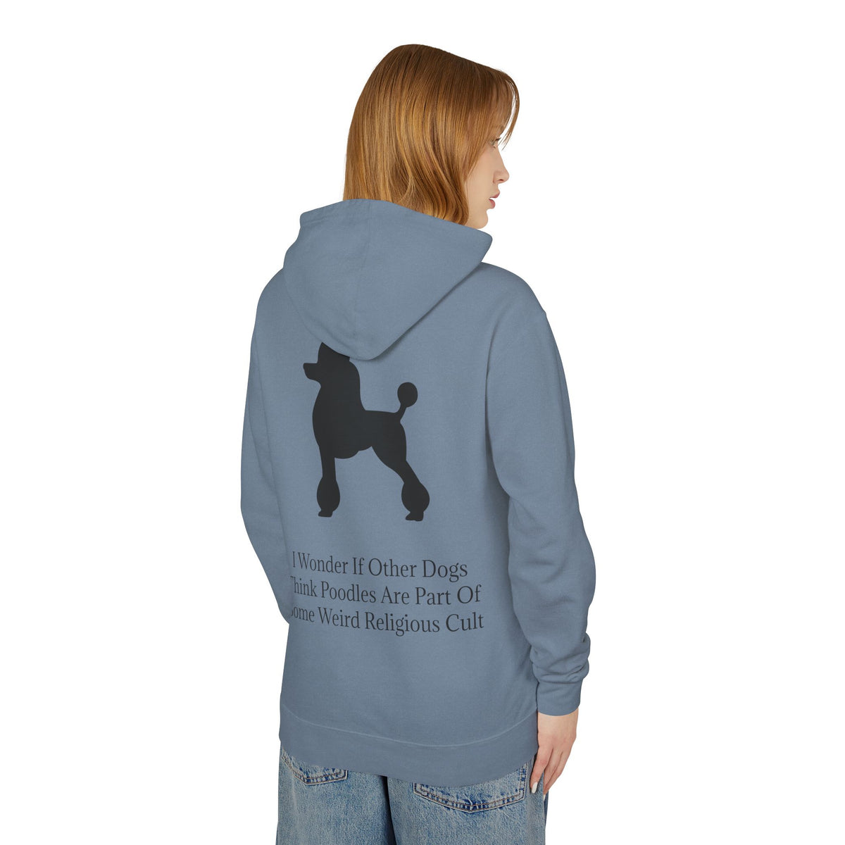 I Wonder Unisex Lightweight Hoodie