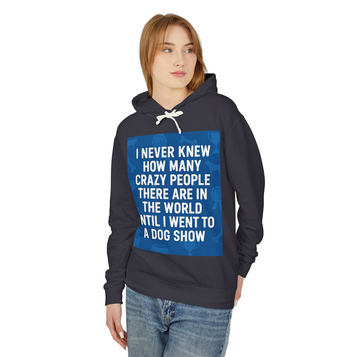 Never Knew Unisex Lightweight Hoodie