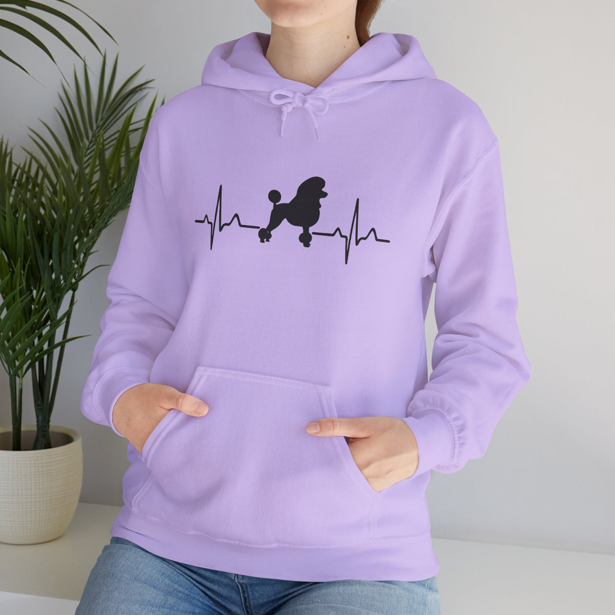 My Heart Beats For Poodles Unisex Hoodie