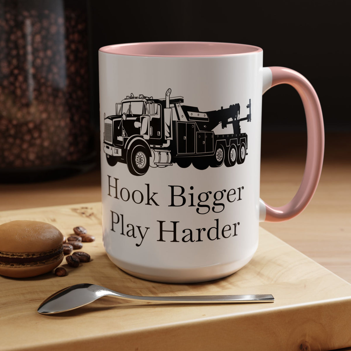 Hook Bigger 2-Tone Coffee Mug