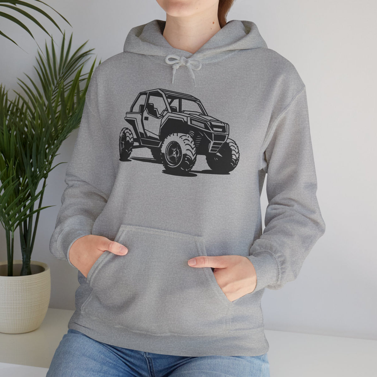 Off The Beaten Path Side By Side Unisex Hoodie