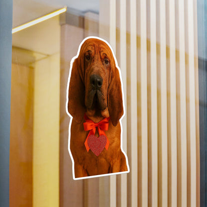 Cupid's Companion Bloodhound Vinyl Decal