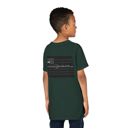 Thin White Line Youth Unisex Short Sleeve Crewneck Tee