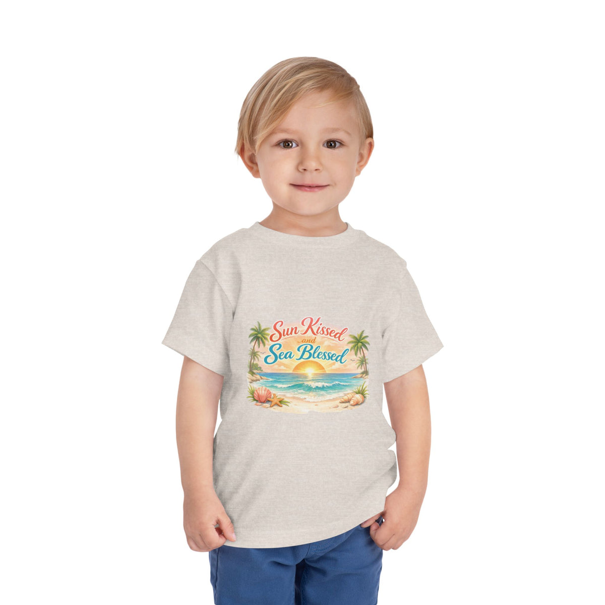 Sun Kissed Toddler Unisex Short Sleeve Crewneck Tee