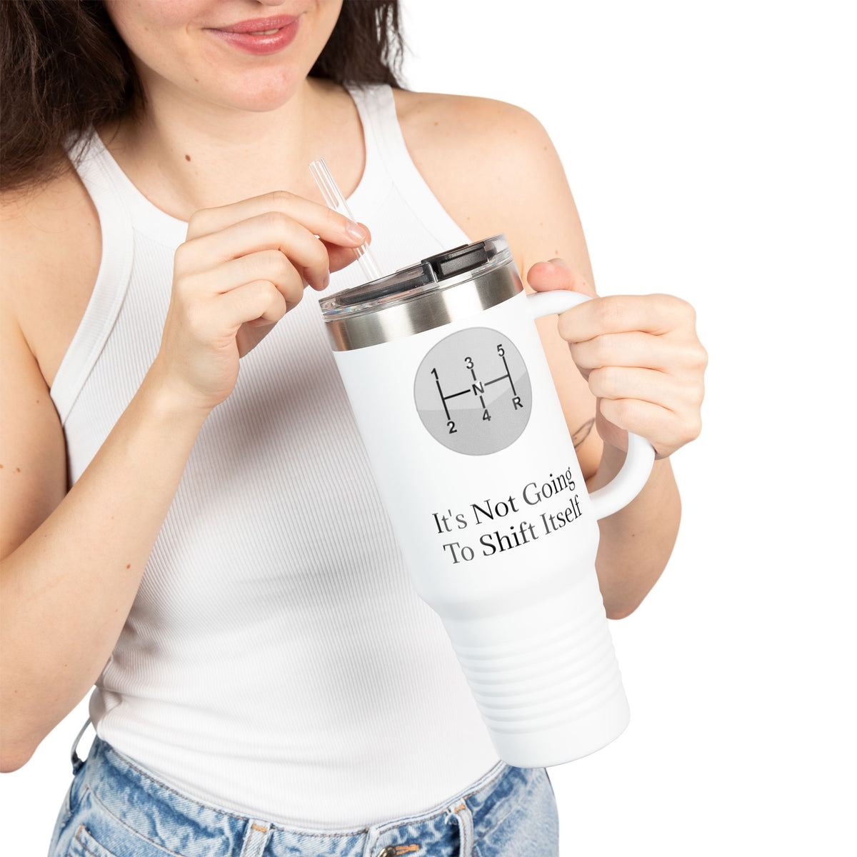 Shift Itself Insulated Travel Mug