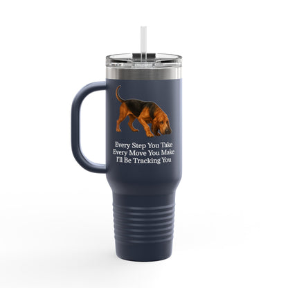 Tracking You Insulated Travel Mug