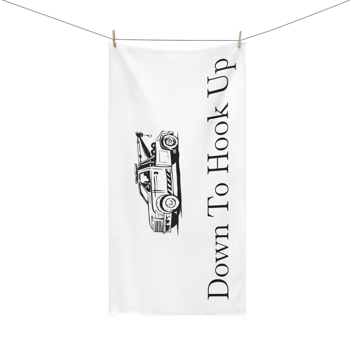 Down To Hook Up Mink-Cotton  Beach Towel