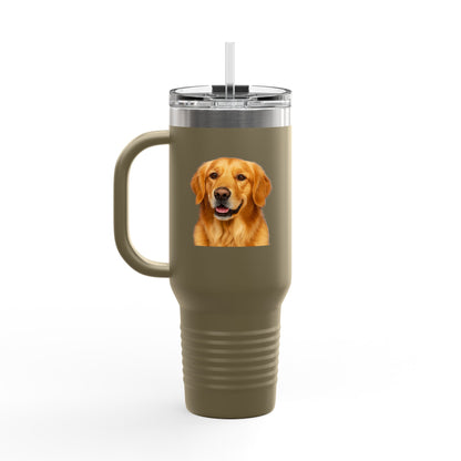 Golden Head Insulated Travel Mug