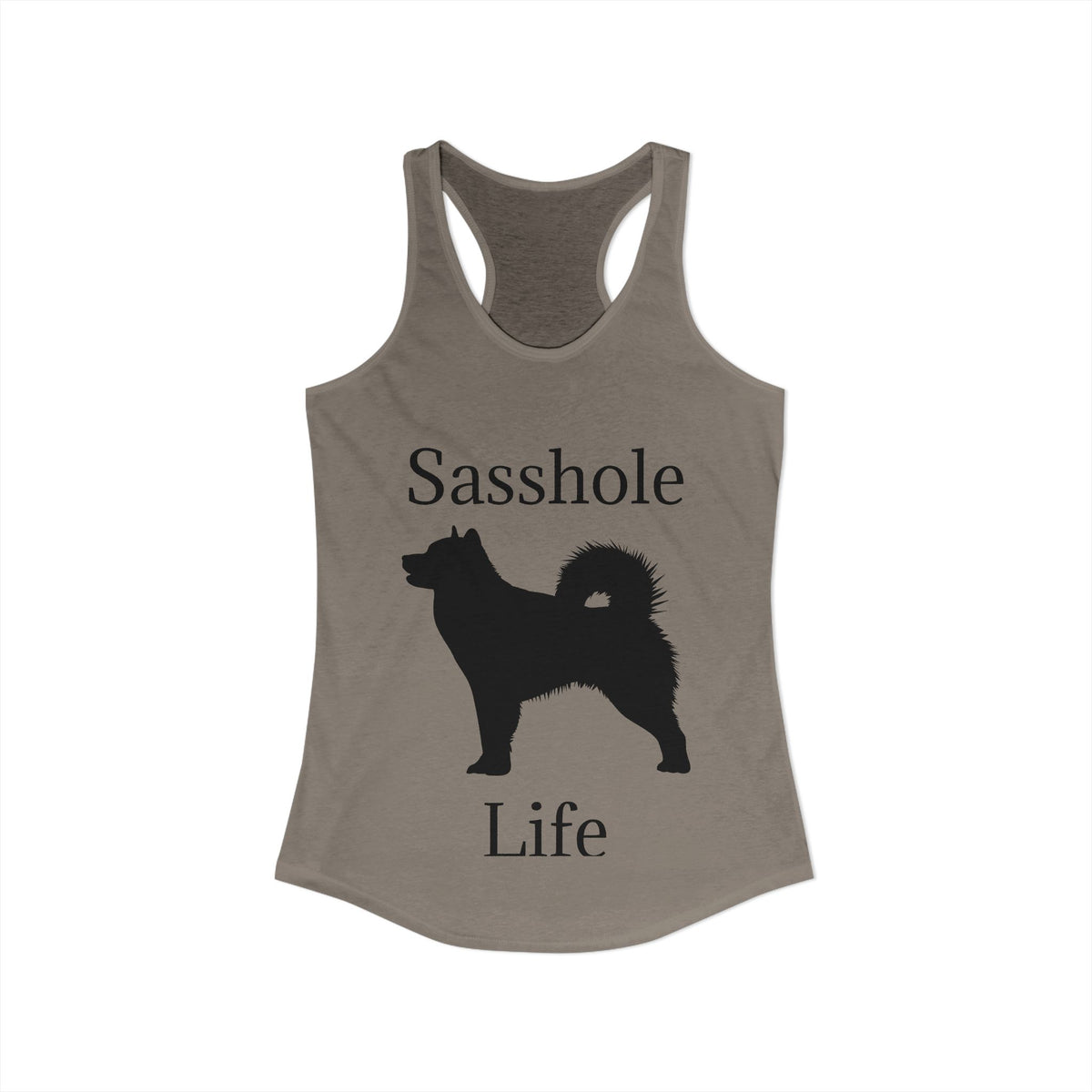 Sasshole Life Women's Racerback Tank